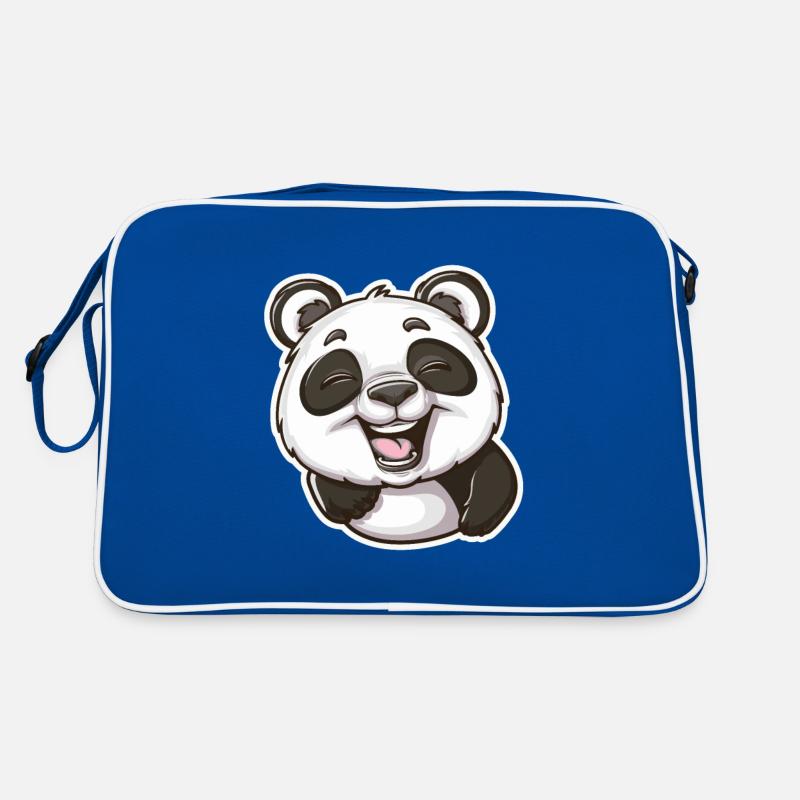 Exubérant Panda Buddy Sticker Sac Retro