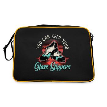 Tap Dance You Can Keep Your Stomping Tap Dancer - Retro Bag - black/gold - Back