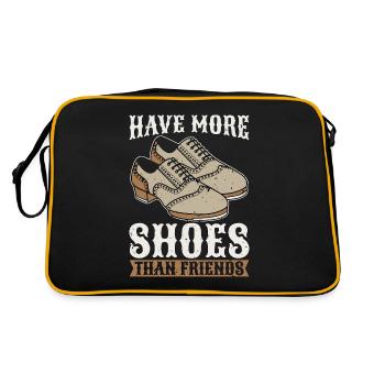Tap Dance Avoir plus de chaussures Aime danser Tap Dancer - Sac Retro - noir/or - Dos