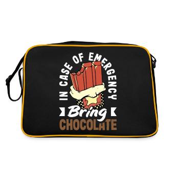 Sarcasme Acolyte Audacieux Déclaration humoristique - Sac Retro - noir/or - Dos