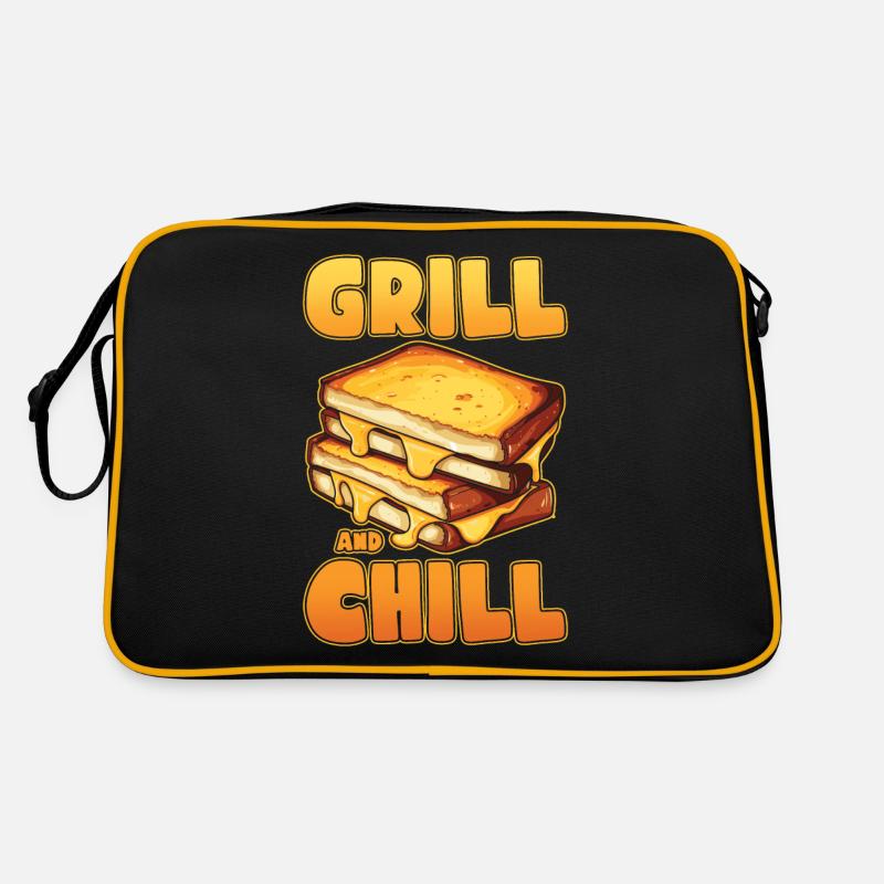 Sandwich, Cheese, Grilled Cheese, Bread Retro Bag