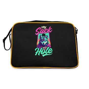 Cornhole Mon Sac Ton Trou - Sac Retro - noir/or - Dos