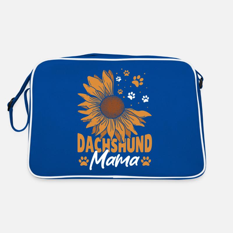 I Trip Over My Weiner Funny Dachshund Retro Bag