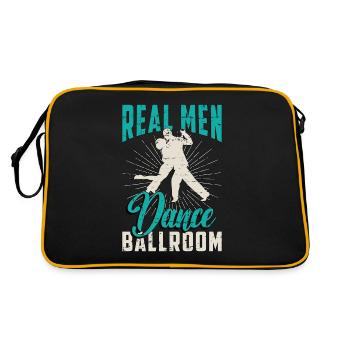Ballroom Dance Real Men Dance Ballroom Dance Sport - Retro Bag - black/gold - Back