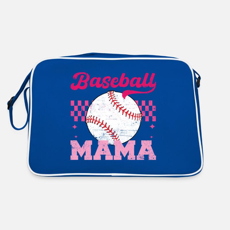 Baseball Mama verzweifelt Muttertag Mama Retro Tasche