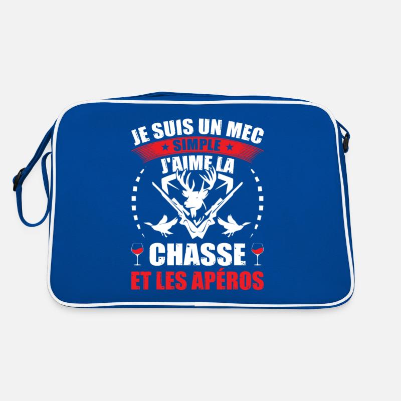 J'Aime La Chasse Et Les Apéros Papa Chasseur Sac Retro