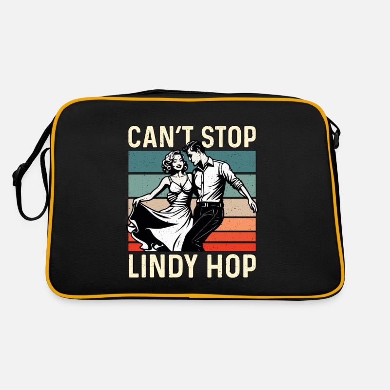 Swing Dance Can’t Stop Lindy Retro Couple Danse Sac Retro
