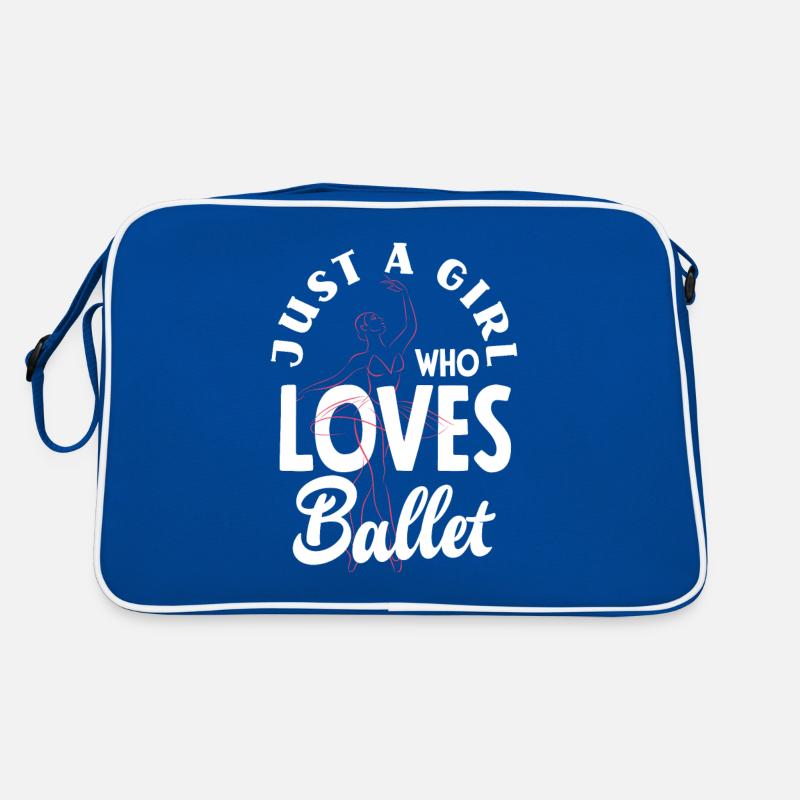 Cadeau de danseuse de ballet ballerine mignonne Sac Retro