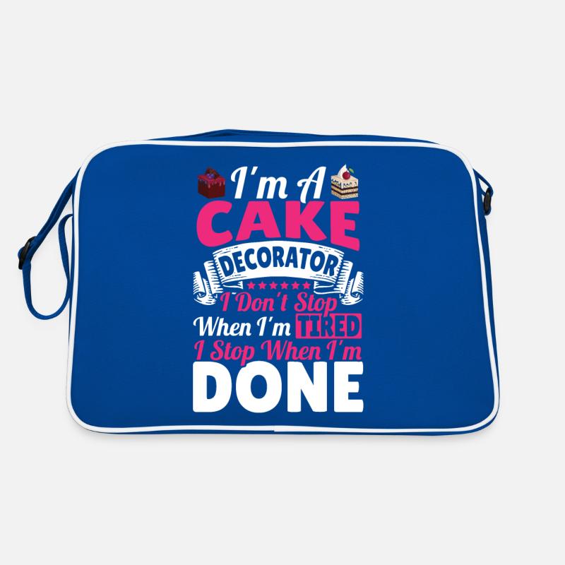 Cupcakes Bakery Owner Pastry Chef Retro Bag