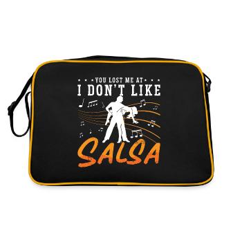 Danse Salsa Tu Mas Perdu Danse Mambo Danseuse Salsa - Sac Retro - noir/or - Dos