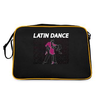 Danse Salsa Danse Latine Musique Mambo Danseuse Salsa - Sac Retro - noir/or - Dos