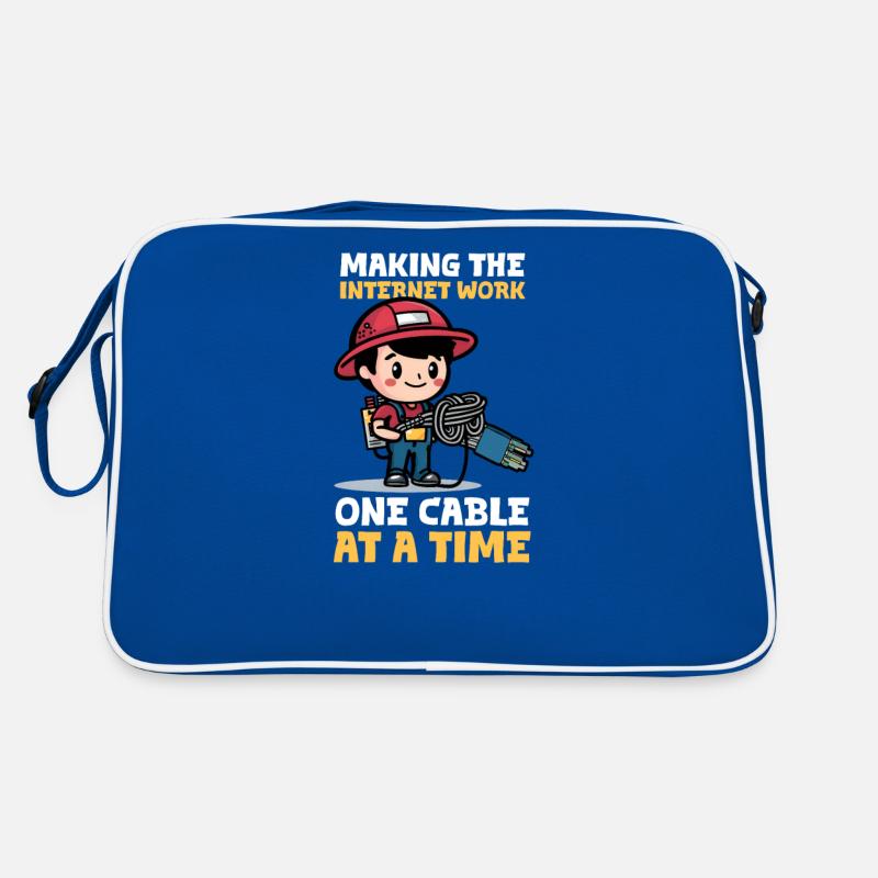 Network Engineering Making Internet Work Retro Bag