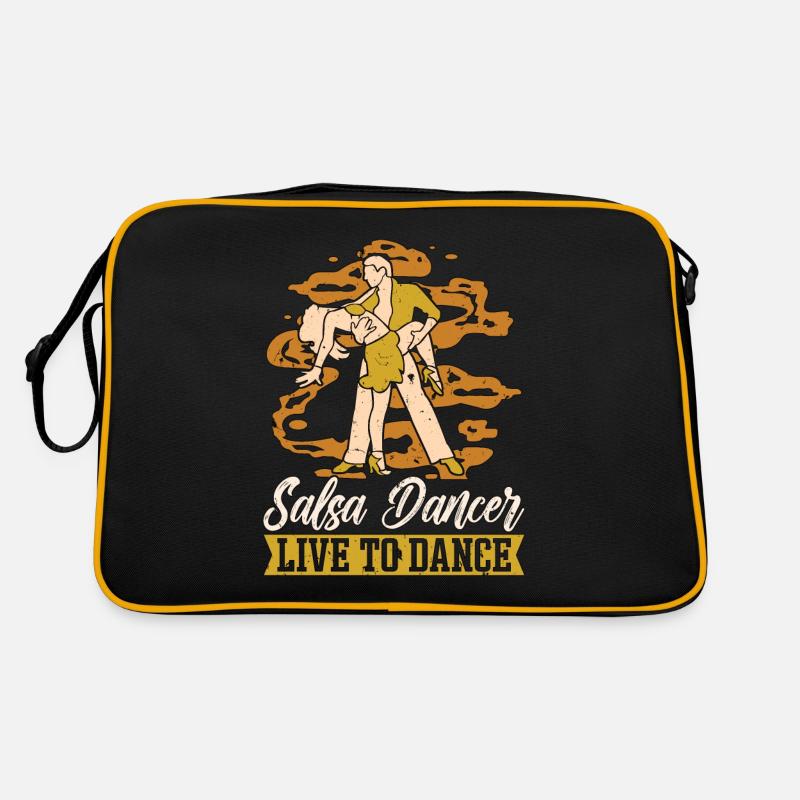 Danseur De Salsa Live To Mambo Dancing Danseur De Salsa Sac Retro