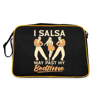 Danse Salsa I Salsa Passé Danse Sport Danse - Sac Retro - noir/or - Dos