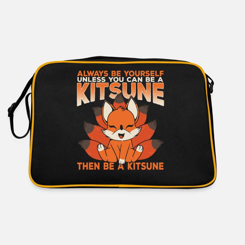 Kitsune Fox Kawaii Fox Gift Retro Bag
