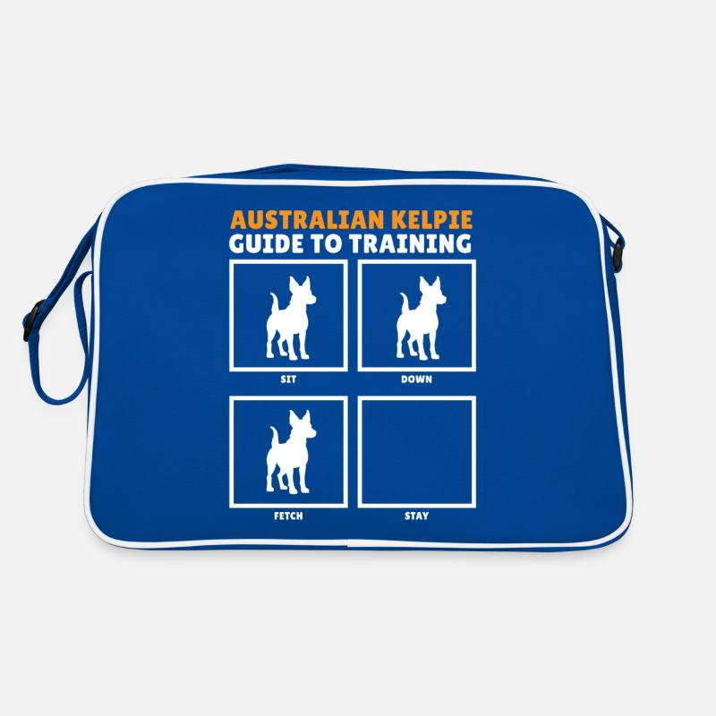 Kelpie Dog Gift Retro Bag
