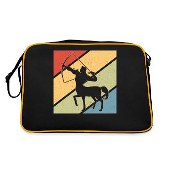 Cadeau Phoenix Centaur - Sac Retro - noir/or - Dos
