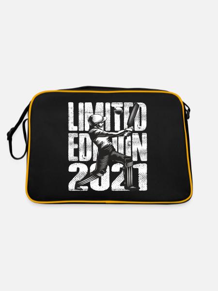 Limited Edition 2021 Limited Edition Cricket - Retro Bag - black/gold - Back