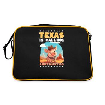 Texas Lover Texas Appel - Sac Retro - noir/or - Dos