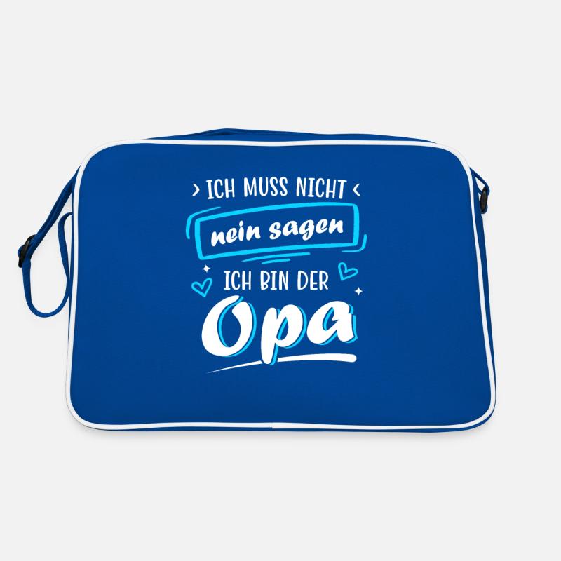 Geburtstag Vatertag Werdender Opa Geschenk Retro Tasche