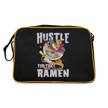 Bol de Ramen Manga Anime - Sac Retro - noir/or - Dos