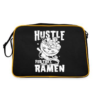 Bol de Ramen Manga Anime - Sac Retro - noir/or - Dos