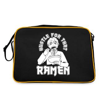 Bol de Ramen Manga Anime - Sac Retro - noir/or - Dos