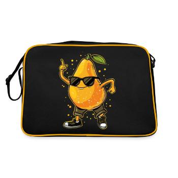 Mango Dabbing - Retro Bag - black/gold - Back