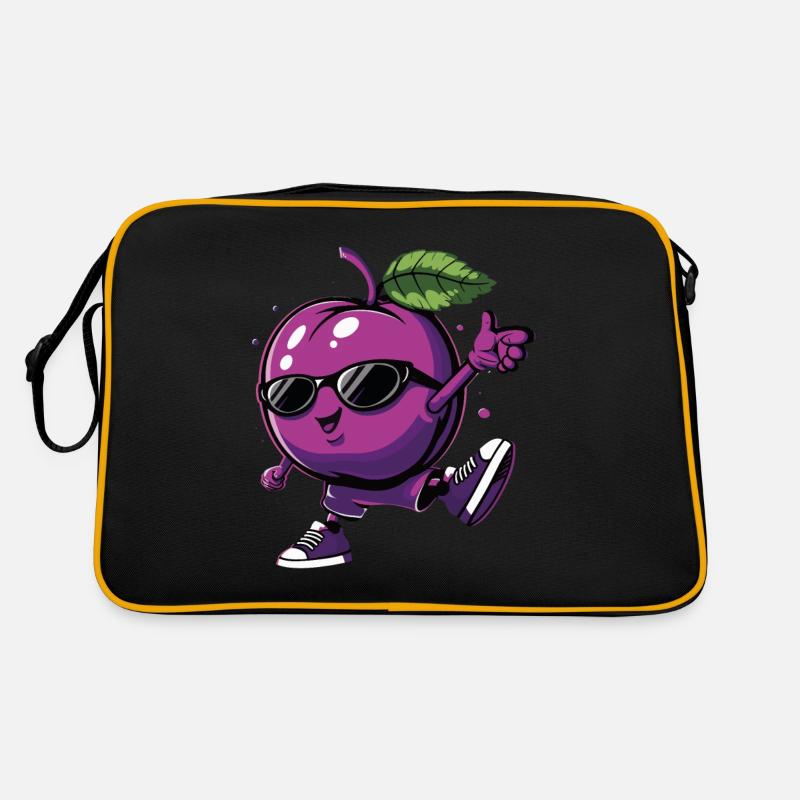 Plum Retro Bag