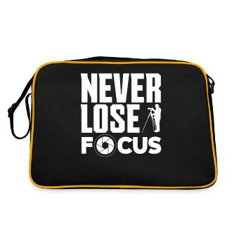 Photographe photographe - Sac Retro - noir/or - Dos