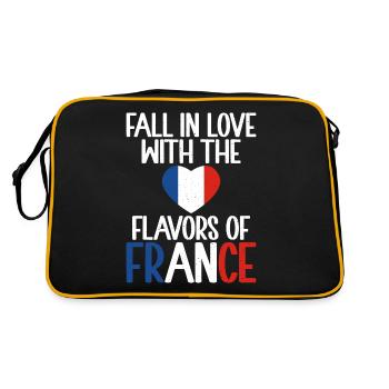 Cadeaux de cuisine française - Sac Retro - noir/or - Dos