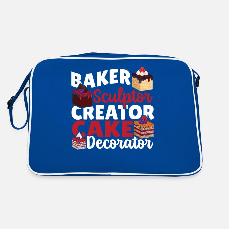 Pastry Chef Marzipan Decorator Cake Decorator Retro Bag