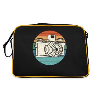Photographe Appareil photo rétro - Sac Retro - noir/or - Dos
