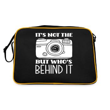 Photographer Experience - Retro Bag - black/gold - Back