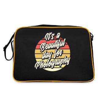 Photographie Photographie - Sac Retro - noir/or - Dos