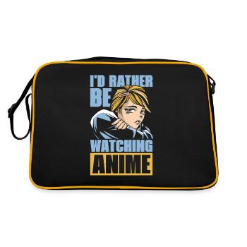 Manga d’anime - Sac Retro - noir/or - Dos