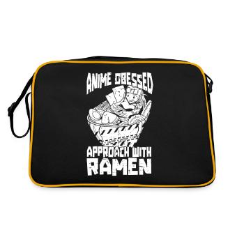 Bol de Ramen Manga Anime - Sac Retro - noir/or - Dos