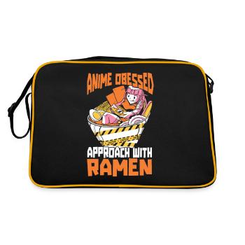 Bol de Ramen Manga Anime - Sac Retro - noir/or - Dos