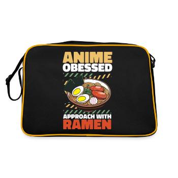 Bol de Ramen Manga Anime - Sac Retro - noir/or - Dos