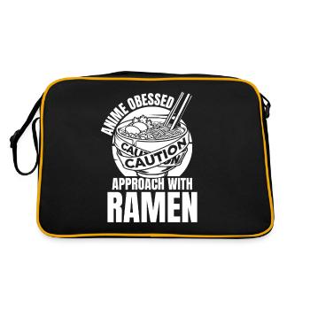 Bol de Ramen Manga Anime - Sac Retro - noir/or - Dos