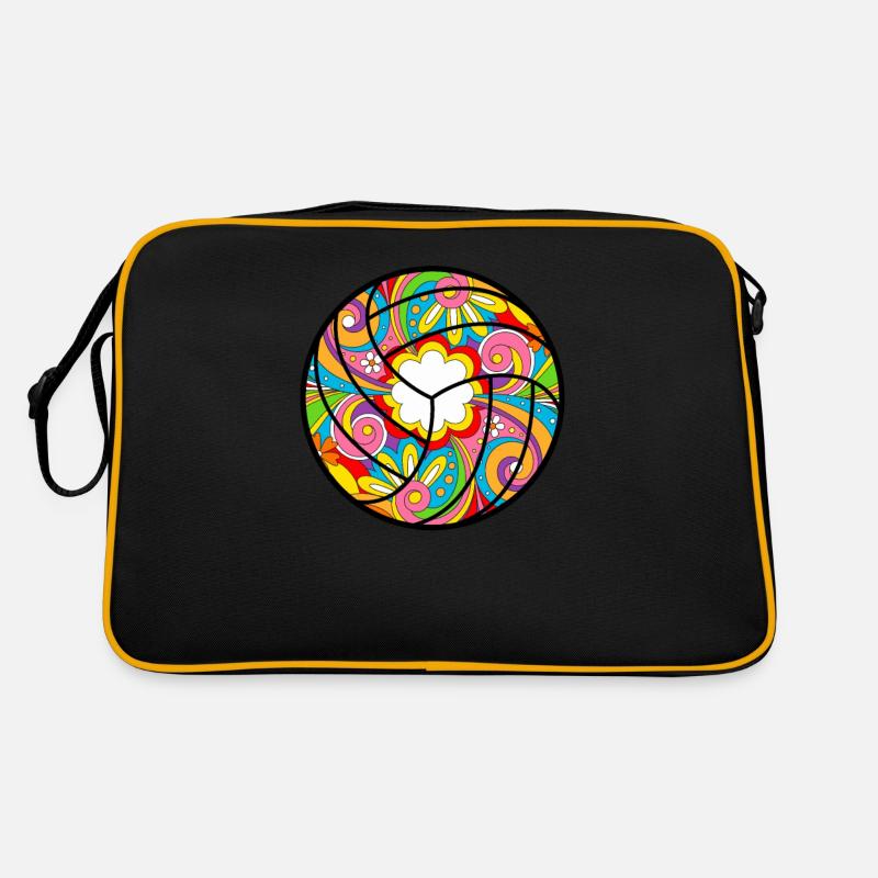 Lustiges Volleyball Geschenk Retro Tasche