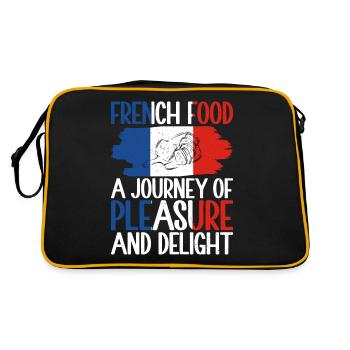 Cadeaux de cuisine française - Sac Retro - noir/or - Dos