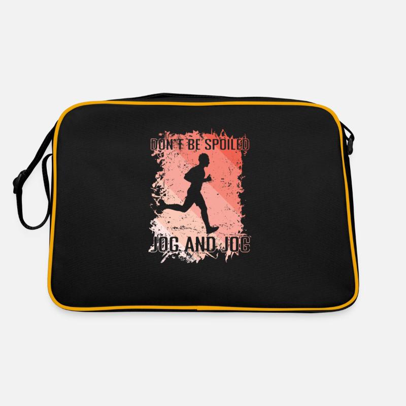 Don't be Spoiled Jogging Retro Tasche