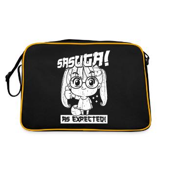 Anime Manga Compliment - Sac Retro - noir/or - Dos