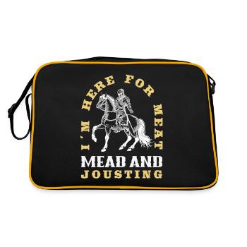 Festival de l’épée médiévale - Sac Retro - noir/or - Dos