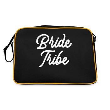 Fête nuptiale - Tribu de la mariée - Sac Retro - noir/or - Dos