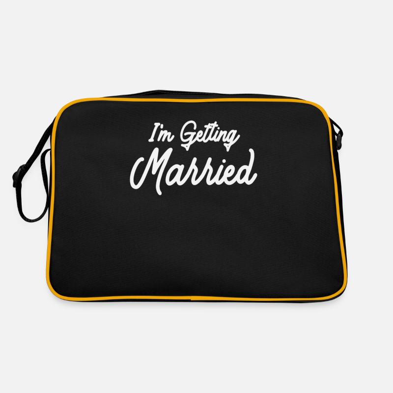 Je me marie - Douche nuptiale Sac Retro