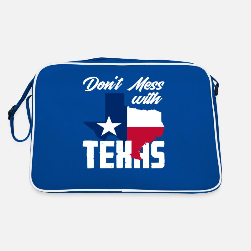 Texas Spruch Texaner Retro Tasche