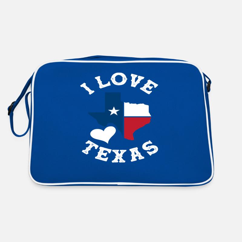 Texas Ich Liebe Retro Tasche