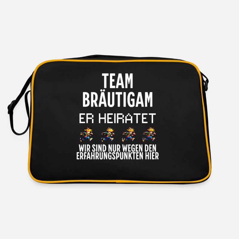 Points d’expérience Team Groom Bachelor Sac Retro